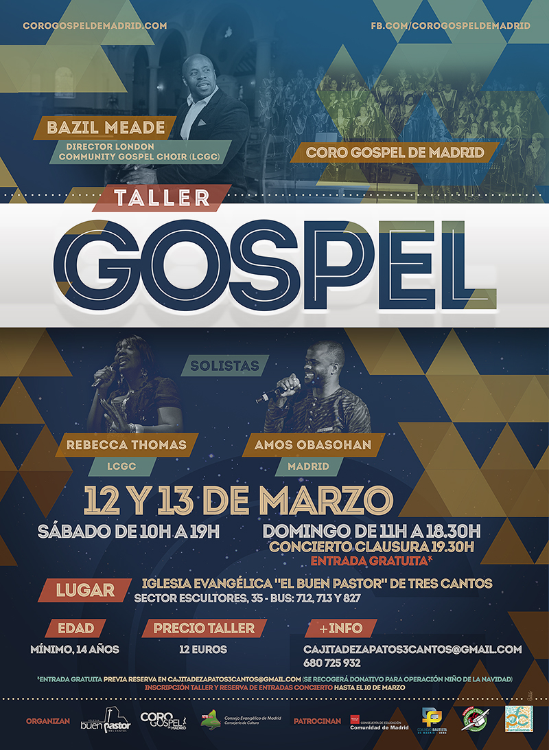 Taller Gospel 12 y 13 de Marzo 2016